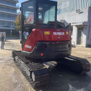 Excavatrice sur chenilles hydraulique d'occasion YANMAR ViO80-5B de 8 tonnes à balayage zéro - Product Image 5