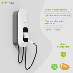 Station de recharge pour véhicules électriques 7 kW, chargeur mural AC pour véhicules électriques avec <span class=keywords><strong>prise</strong></span> de type 2 - EVSE intelligent pour la maison - Product Image 2