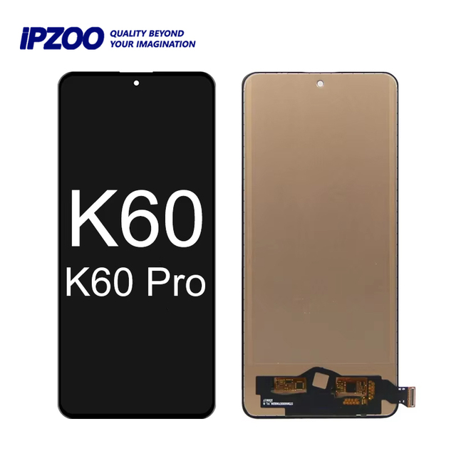 Mobile Phone OLED Screens for Redmi K60/K60 Pro/Poco F5 Pro 6.67" Display Replacement IPZOO Brand 1 Year Warranty