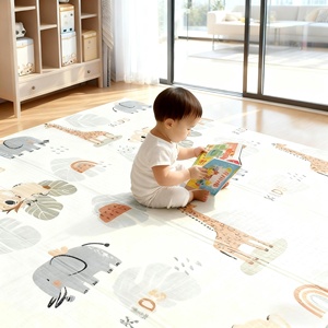 Tapis <span class=keywords><strong>de</strong></span> jeu pliable imperméable pour bébé en mousse XPE, tapis d'éveil pour une activité ludique sécurisée et zone <span class=keywords><strong>de</strong></span> ramper pour enfants - Product Image 4