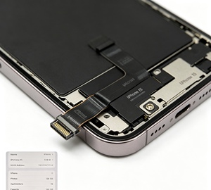 จอแสดงผลประกอบสำเร็จสำหรับ iPhone 15 ขายส่ง ผ่านการทดสอบแล้ว อะไหล่เปลี่ยนหน้าจอสัมผัส LCD - Product Image 4