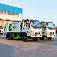 Camion compacteur de déchets municipaux Foton 18T, camion compacteur de déchets Euro 5