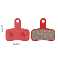 Plaquettes de frein semi-métalliques en résine pour vélos, diverses spécifications, prix usine, accessoires de vélo, plaquettes de frein à disque pour vélos