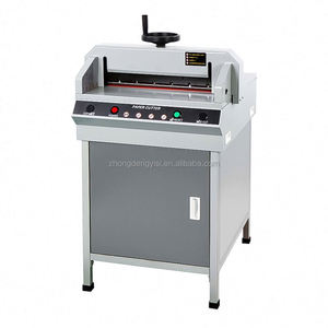 เครื่องตัดกระดาษไฟฟ้า ST-450DG A2 ขนาด 450 มม. 17.7 นิ้ว เครื่องตัดไฟฟ้าความแม่นยำสูง พร้อมมอเตอร์ใหม่และชิ้นส่วนแกนกลางสำหรับเครื่องตัดกระดาษ - Product Image 1