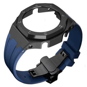 Silicone Watch Band Metal Watch Case Mod Kit for <strong>Casio</strong> <strong>G</strong> <strong>Shock</strong> <strong>GA</strong>-<strong>2100</strong> <strong>GA</strong>-<strong>2110</strong> <strong>GA</strong>-B2100 Watch Modification Accessories - Product Image 4
