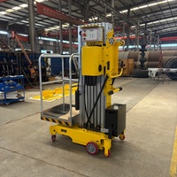 TERLION TRWP1-6 Plateforme de travail aérien électrique hydraulique à mât vertical en alliage d'aluminium de 8,2 m, vente directe usine, pour le commerce de détail