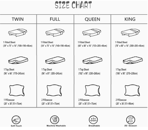 Ensemble de literie personnalisé avec motif du drapeau de Porto Rico, <span class=keywords><strong>1</strong></span> drap-housse, <span class=keywords><strong>1</strong></span> drap plat, 2 taies d'oreiller - Product Image 4