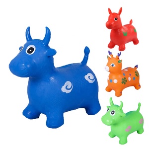 Jouets gonflables pour enfants, cheval sauteur en PVC - Product Image 1