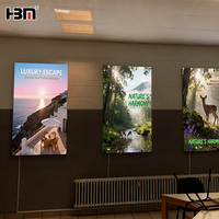 Soluciones de Exhibición con Retroiluminación LED y Tela SEG Personalizadas para Marca Minorista y Publicidad Comercial