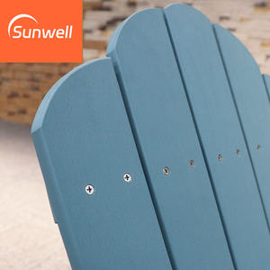 เฟอร์นิเจอร์สวนทุกสภาพอากาศ ไม้กันน้ำ เก้าอี้อาดิรอนแด็ค สำหรับรับประทานอาหารกลางแจ้ง ชายหาด โรงแรม และสวน - Product Image 4