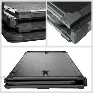 Venta al por mayor de tapa dura pickup tonneau cubierta triple para <span class=keywords><strong>FORD</strong></span> F150 Ranger T6 T7 T8 T9 Ram Chevy Silverado 1500 RAPTOR - Product Image 3