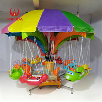 Manège Chaise Volante pour Enfants, Équipement de Parc d'Attractions Extérieur de Grande Taille, Fabrication Chinoise, Prix Abordable