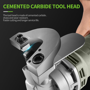 <span class=keywords><strong>Cisaille</strong></span> <span class=keywords><strong>électrique</strong></span> sans fil Li-Ion puissante pour la découpe de tôles d'acier/tôles ondulées – Poinçonnage et découpe de précision - Product Image 4