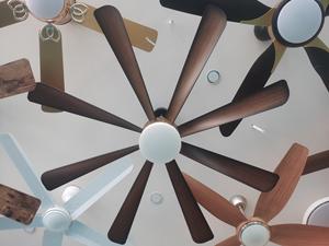Vente en gros 60 pouces ABS luxe DC nordique moderne LED grand <span class=keywords><strong>ventilateur</strong></span> de <span class=keywords><strong>plafond</strong></span> avec 8 pales télécommande moteur à courant continu pour le salon - Product Image 5