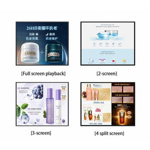 32 אינץ קיר מרוכבים קיר מרוכבים נמתח מסך מרובע אנימציית עבור חנות קמעונאית שירות עצמי רכבת התחתית שירות עצמי - Product Image 5