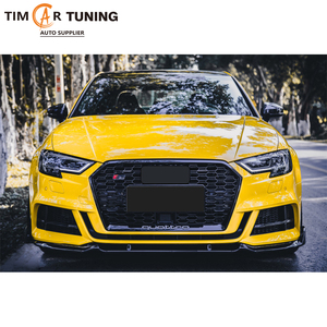 Griglia Stile ACC RS3 per <span class=keywords><strong>A3</strong></span>/<span class=keywords><strong>S3</strong></span> 8V.5 (2017-2020) Berlina/Hatchback, Griglia Anteriore OEM Nero Lucido/Cromata per <span class=keywords><strong>A3</strong></span> <span class=keywords><strong>S3</strong></span> 8V.5 Facelift - Product Image 5
