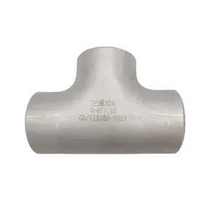 Custom 45 Degree Carbon Steel Lateral Tee Butt Welding Seamless Reducing Tee