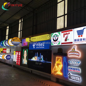 Boîtes lumineuses géantes <span class=keywords><strong>d</strong></span>'extérieur de haute qualité pour stand de salon professionnel, design personnalisé, éclairage LED, affichage publicitaire en acrylique <span class=keywords><strong>d</strong></span>égradé - Product Image 5