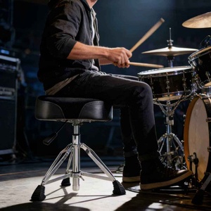 稳定可拆卸鼓椅座重型升降式高度可调鼓座鼓凳 - Product Image 4