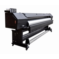 Imprimante grand format Yinghe 3200G 10 pieds de large 3,2 m avec deux têtes Bannière Autocollant Encre éco-solvant Imprimantes à jet d'encre Machine