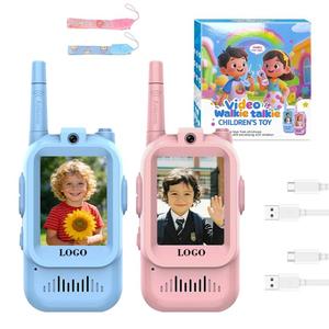 0728 Nouveaux Talkies-Walkies Vidéo Rechargeables 2 Pièces/Ensemble avec Écran – Vente Directe Usine à Prix Abordable pour Enfants - Product Image 3