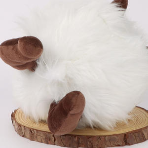 Peluche <span class=keywords><strong>Lol</strong></span> Poro, jouet en peluche doux, poupée en peluche blanche, cadeau pour les fans de jeux d'anime, décoration de la maison, peluches mignonnes pour les enfants et les collectionneurs - Product Image 6