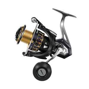 Moulinet Spinning Métallique Luya Wheel 24 Seal FBE, pour Appâts Artificiels, Haute Vitesse, Rapport de Transmission 5.1:1, 6 Roulements, Droitier, 400g, pour la Pêche en Mer - Product Image 1