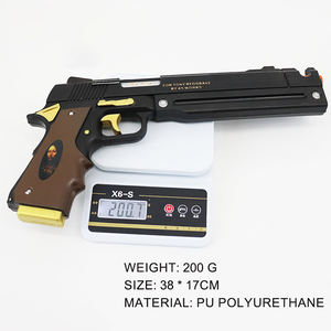 नए आगमन पु प्लास्टिक खिलौना बंदूक पार्टी लड़कों के लिए खेल खेल खेल - Product Image 2