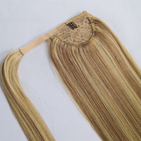 Extensiones de Cabello Natural 100% Humano Remy Teñido, Trenzado, con Cordón, Doble Trama, Súper Doble, Resistente al Desprendimiento, Sedoso