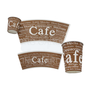 Bicchieri di Carta per Caffè Turco 7oz 8oz 12oz 20oz Bicchieri di Carta Personalizzati con Coperchi/Bicchiere di Carta Marrone per Caffè - Product Image 1