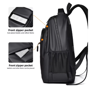 Ruime herenreistas met ritssluiting, modieus, waterdicht, casual, multifunctionele laptoptas voor heren - Product Image 2