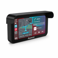 Aoocci C6 Pro 6,25 inch 1000 Nits IPS motorfiets dashcam dubbele 1080P waterdichte draadloze motorfiets CarPlay navigatie DVR