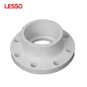 LESSO durable sanitary water supply plastic flexible 4 inch pvc water pipe fitting union white