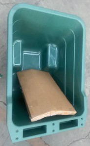 รถดัมพ์บรรทุก90L หนัก150กก. โครงสร้างพลาสติกทนทานปรับแต่งได้ - Product Image 5