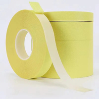 Ruban de masquage en silicone double face en polyester résistant à la chaleur pour sablage intensif, protection et retrait propre