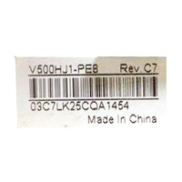 Ecran plat 50 pouces Tv Lcd panneau d'écran Tv V500hj1-pe8 Rev.c7