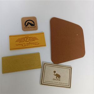 Étiquette personnalisée en similicuir PU, patch adhésif en similicuir, patch en cuir vierge thermocollant pour sublimation pour chapeaux et casquettes - Product Image 2