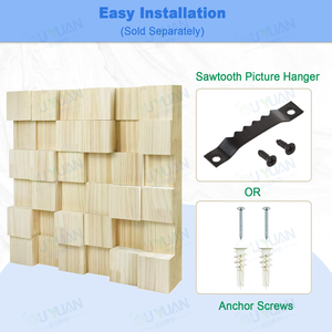 Gỗ Bậc hai dư lượng <span class=keywords><strong>Diffusor</strong></span> 3D tấm âm thanh cho tường và trần điều trị thêm âm nhạc sống động để nghe phòng - Product Image 5