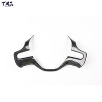 Autocollant de garniture de moyeu de volant intérieur multicolore en option pour Honda Civic 8ème génération, volant à 3 branches