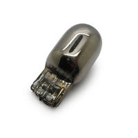 12V 21W 582 T20 W21W 7440 Halogen Birne Silber Chrom Bernstein Glas Licht Einzigen Filament Auto Birne