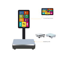 Sistema POS de Pantalla Única de 11.6 Pulgadas con Cámara IA y Pantalla de Escala de Caja Registradora Electrónica, Suministro Directo de Fábrica ZHONGJI
