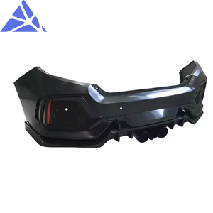 เหมาะสำหรับ <span class=keywords><strong>Honda</strong></span> <span class=keywords><strong>Civic</strong></span> Sedan <span class=keywords><strong>Type</strong></span>-<span class=keywords><strong>R</strong></span> ปี 2016-2021 |   ชุดฝาครอบกันชนหลังแบบครบชุดพร้อมชุดติดตั้ง - Product Image 4