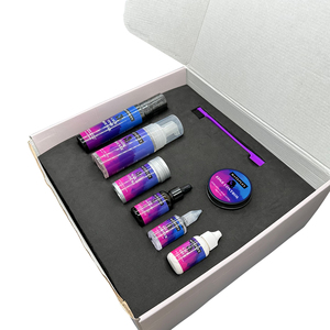 Nouveau Kit Complet d'Installation de Perruque Personnalisée : Cire, Dissolvant de Colle, <span class=keywords><strong>Spray</strong></span> Teintant pour Dentelle - Product Image 2