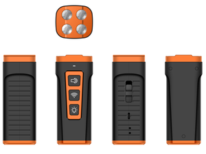 Conjunto de <span class=keywords><strong>collar</strong></span> de correa de perro de nailon Premium Collares de nuevo diseño ajustables de alta resistencia con 9 niveles de vibración y descarga eléctrica - Product Image 2