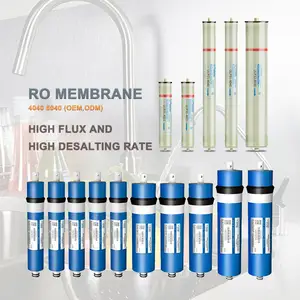 DFRC 3G 1812-80 Domestic Ro Membrane 75 Gpd 80gpd Reverse Osmosis Membrane For Water Purifier