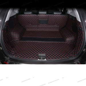 Esteras de cuero para maletero de coche para <span class=keywords><strong>Hyundai</strong></span> <span class=keywords><strong>Tucson</strong></span> 2020 2021 2022 nx4 maletero trasero asiento interior cubierta de forro de carga estilo <span class=keywords><strong>2023</strong></span> 2024 2025 - Product Image 1