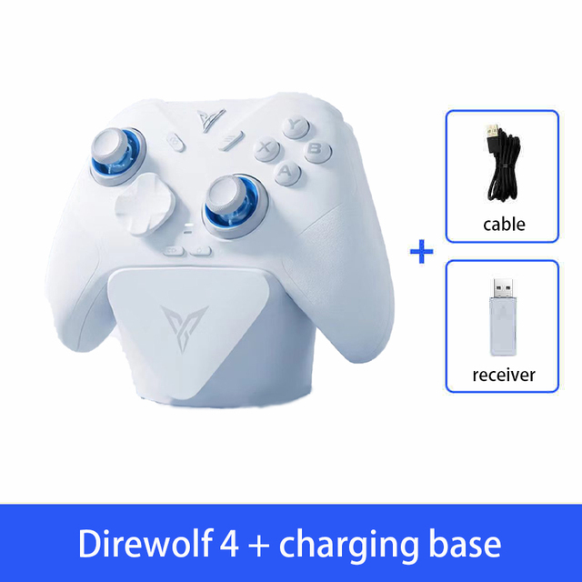 Flydigi Direwolf 4 Gaming Controller Support Three Modes Gamepad with Charging Base for PC Switch Android Gaming Mando Manette