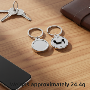Porte-clés personnalisé avec logo créatif, cadeau pratique, porte-clés en métal vierge, ouvre-bouteille, porte-clés ouvre-bière - Product Image 3