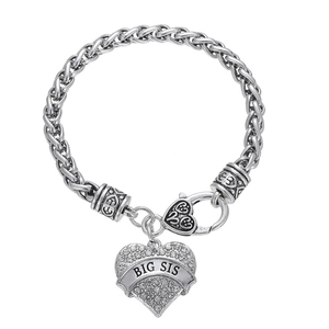 Joyería Vintage de <span class=keywords><strong>20CM</strong></span> de grosor grueso corazón encanto pulsera langosta garra brazalete pulseras para Mujeres Hombres - Product Image 4