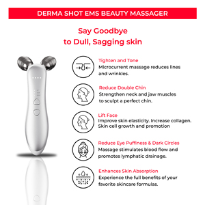 Masseur facial à double rouleau à micro-courant pour le lifting du visage, outil de sculpture et de raffermissement du visage pour affiner et remodeler, directement du fabricant - Product Image 2
